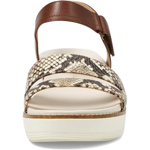 NWT Cole Haan Women's Originalgrand Sandal, Dark Cuo Sanddollar Snake Print-Sz11 - Picture 3 of 7